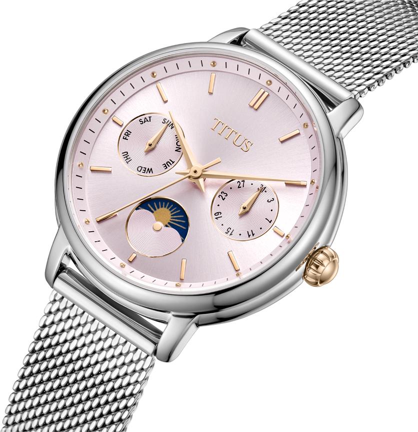 SOLVIL ET TITUS FASHIONISTA W06-03404-003 MULTI-FUNCTION QUARTZ WOMEN WATCH