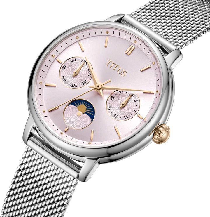 SOLVIL ET TITUS FASHIONISTA W06-03404-003 MULTI-FUNCTION QUARTZ WOMEN WATCH