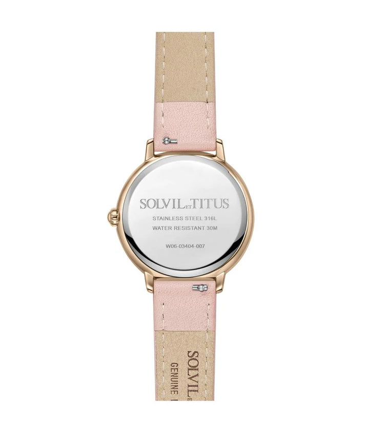 SOLVIL ET TITUS FASHIONISTA W06-03404-007 MULTI-FUNCTION QUARTZ WOMEN WATCH
