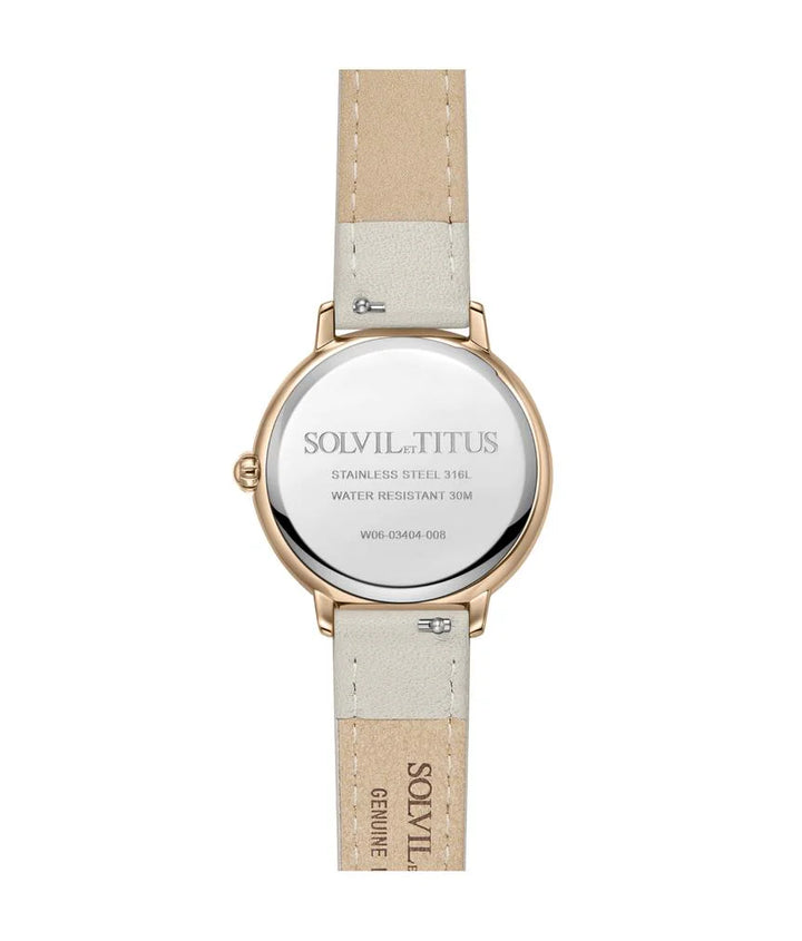 SOLVIL ET TITUS FASHIONISTA W06-03404-008 MULTI-FUNCTION QUARTZ WOMEN WATCH