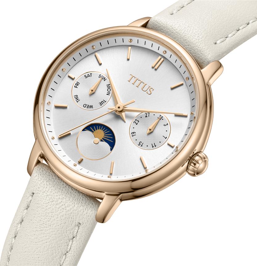 SOLVIL ET TITUS FASHIONISTA W06-03404-008 MULTI-FUNCTION QUARTZ WOMEN WATCH