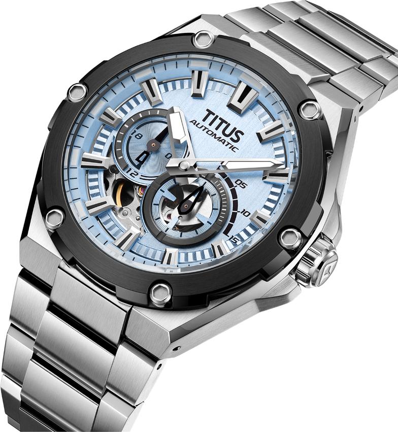 SOLVIL ET TITUS VOYAGER W06-03410-001 MULTI-FUNCTION AUTOMATIC MEN WATCH