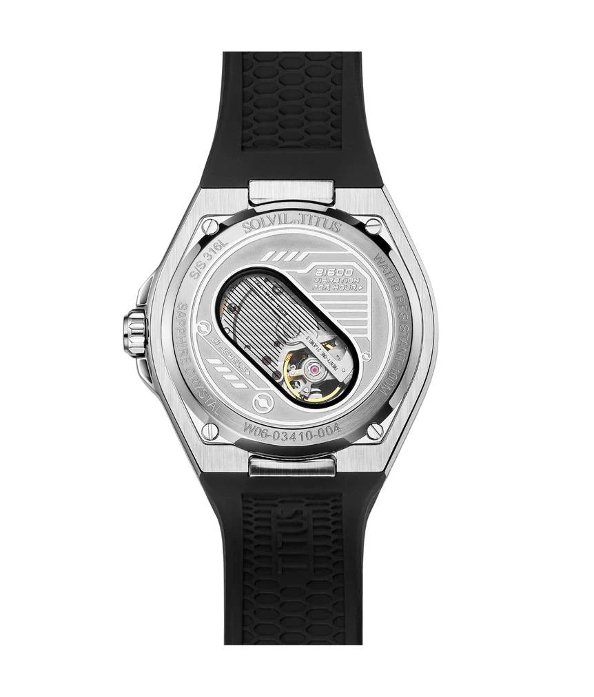 SOLVIL ET TITUS VOYAGER W06-03410-004 MULTI-FUNCTION AUTOMATIC MEN WATCH