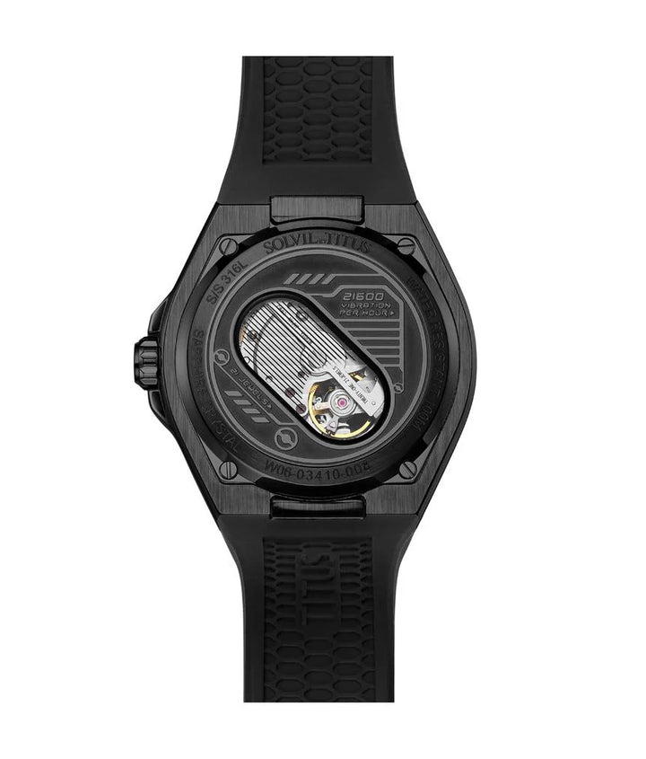 SOLVIL ET TITUS VOYAGER W06-03410-008 MULTI-FUNCTION AUTOMATIC MEN WATCH