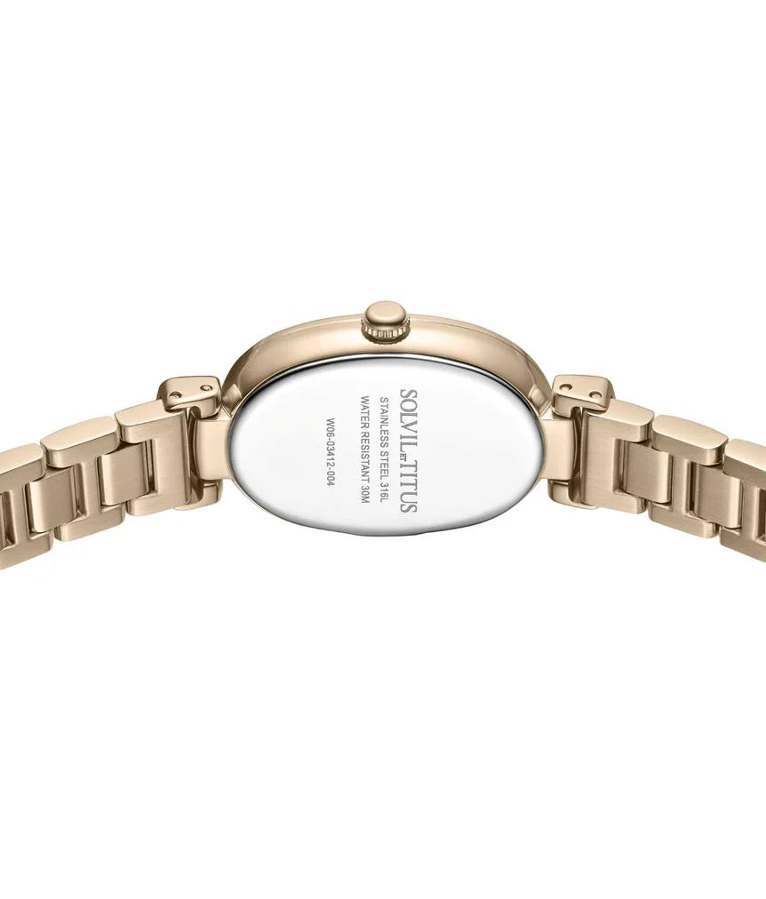 SOLVIL ET TITUS FAIR LADY W06-03412-004 3 HANDS QUARTZ WOMEN WATCH