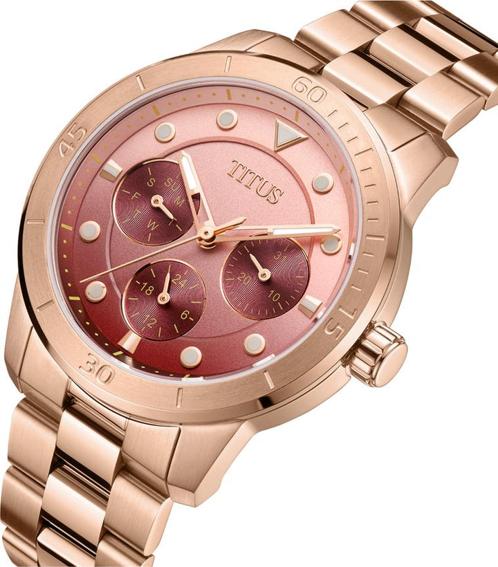 SOLVIL ET TITUS ASPIRA W06-03413-005 QUARTZ STAINLESS STEEL WOMEN WATCH