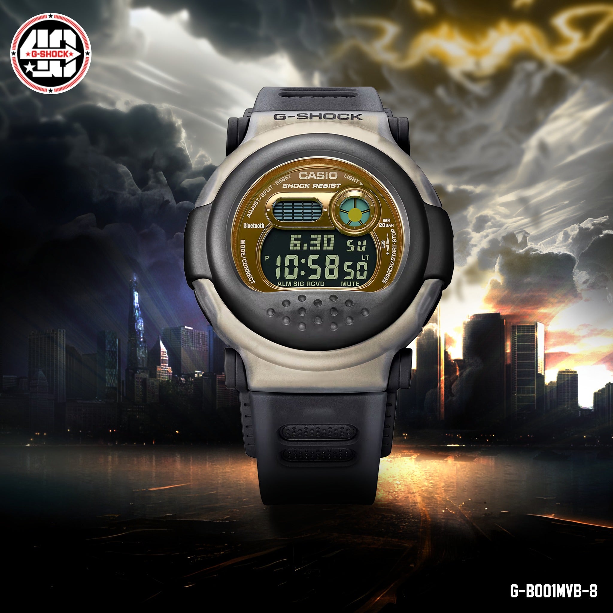 C-955 CASIO G-B001MVB-8DR 並行輸入品 腕時計 【公式通販】