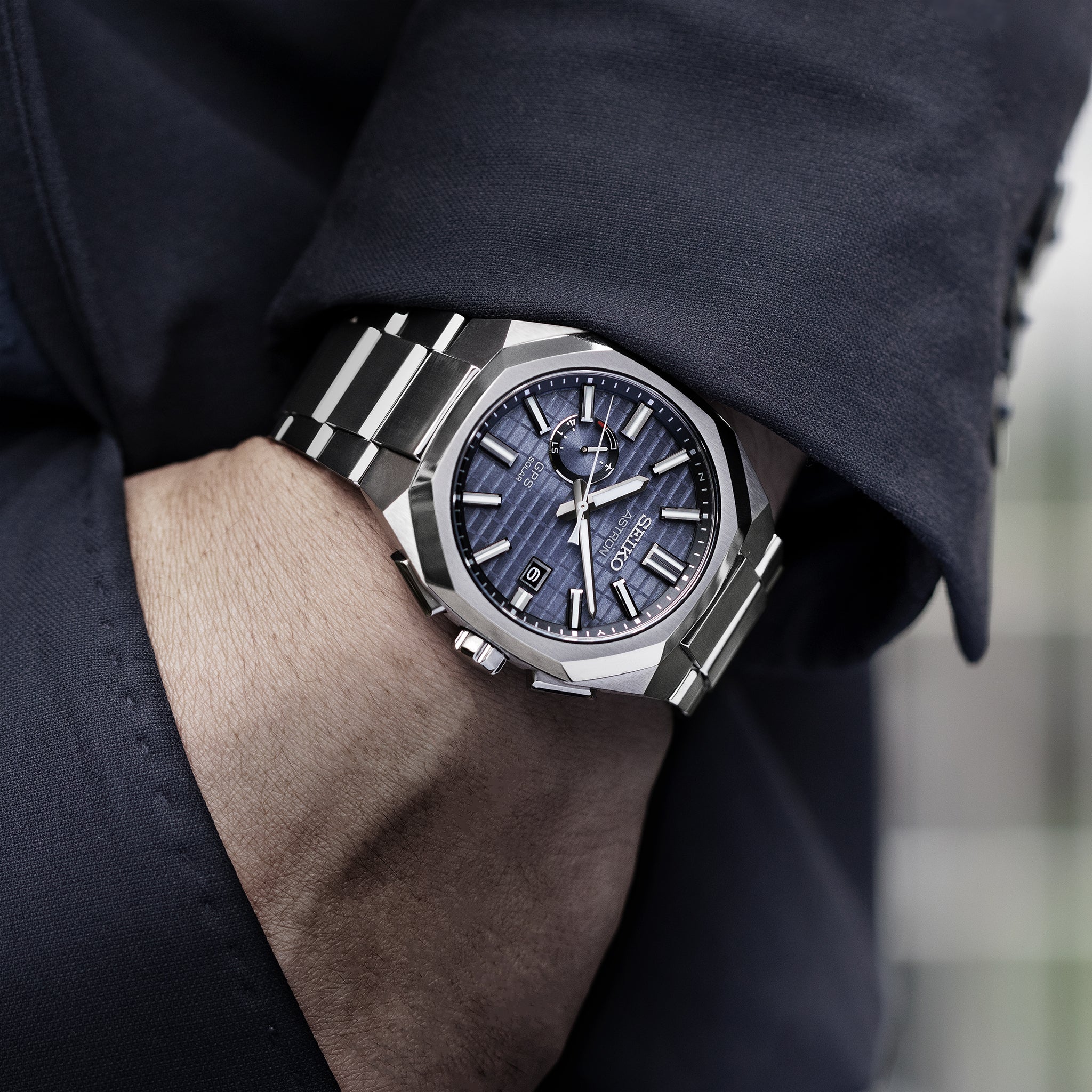 Seiko Astron SSJ013J1 Sapphire Blue Crystal Box GPS | City Chain