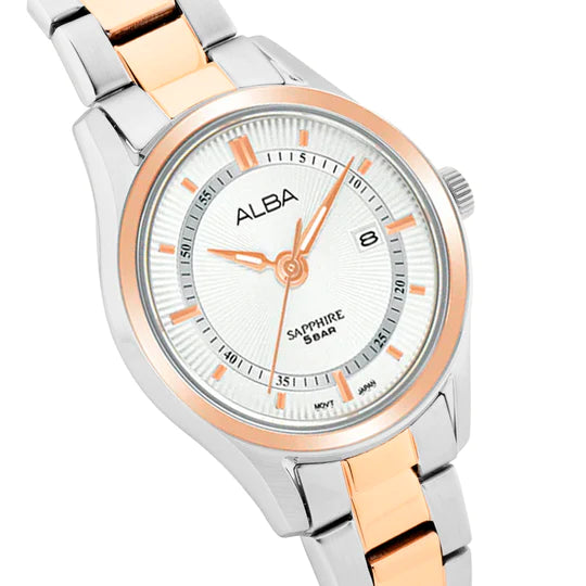 ALBA AH7BQ2X QUARTZ 3 HANDS DATE WOMEN WATCH