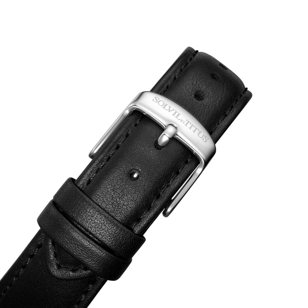 SOLVIL ET TITUS BARISTA W06-03324-001 MULTI-FUNCTION DAY/NIGHT QUARTZ WOMEN WATCH
