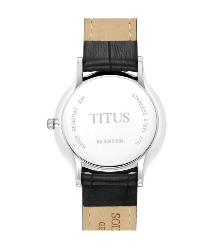 SOLVIL ET TITUS CLASSICIST W06-03045-004 3 HANDS DATE QUARTZ MEN WATCH