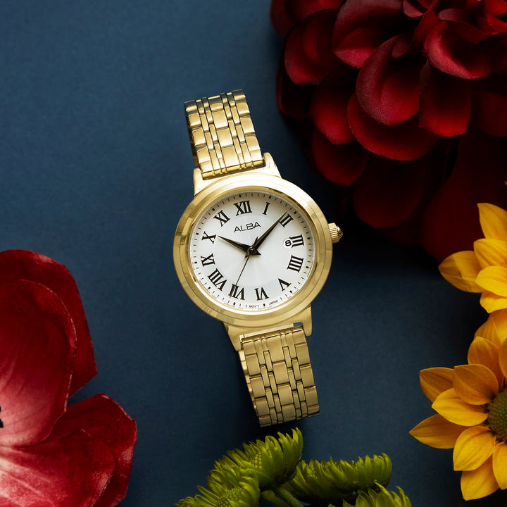 ALBA AH7EB2X QUARTZ STAINLESS STEEL WOMEN WATCH