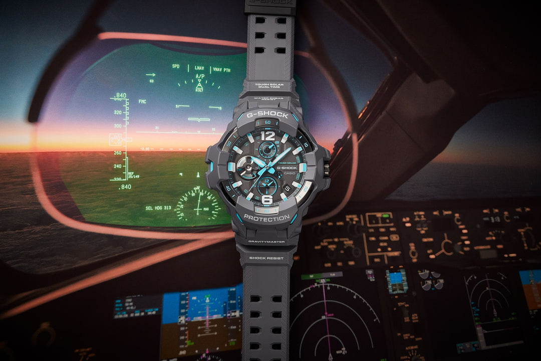 CASIO G-SHOCK GR-B300-8A2DR MASTER OF G ANALOG-DIGITAL WATCH