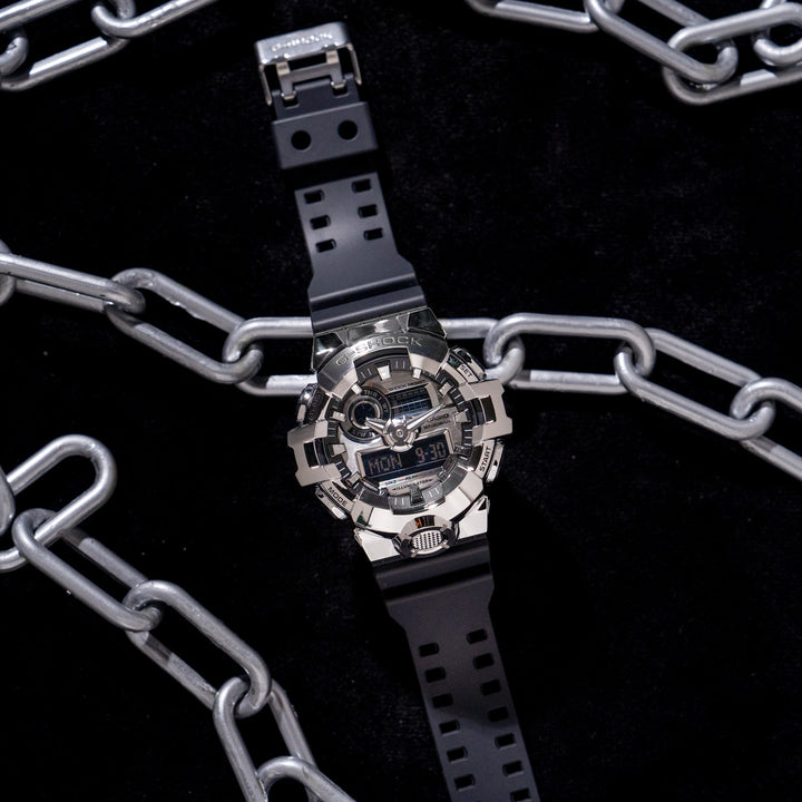 CASIO G-SHOCK G-STEEL GM-700-1ADR 700 SERIES ANALOG-DIGITAL MEN WATCH