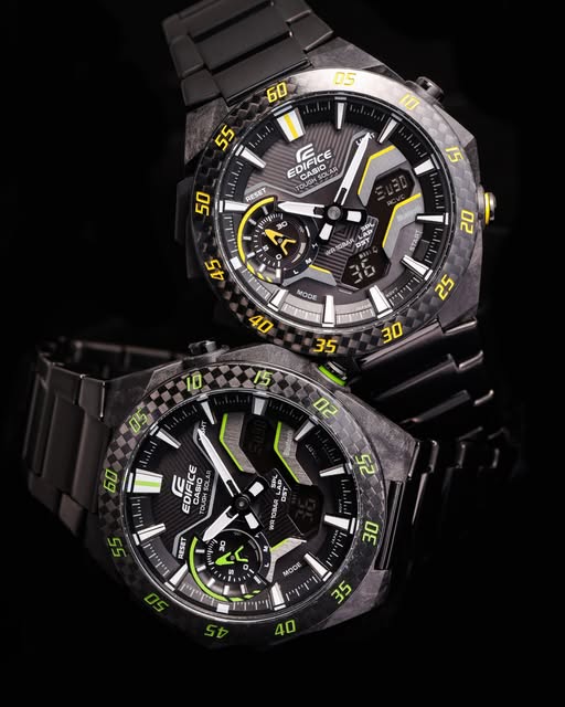 CASIO EDIFICE ECB-2200RC-1A9DF WINDFLOW MEN WATCH