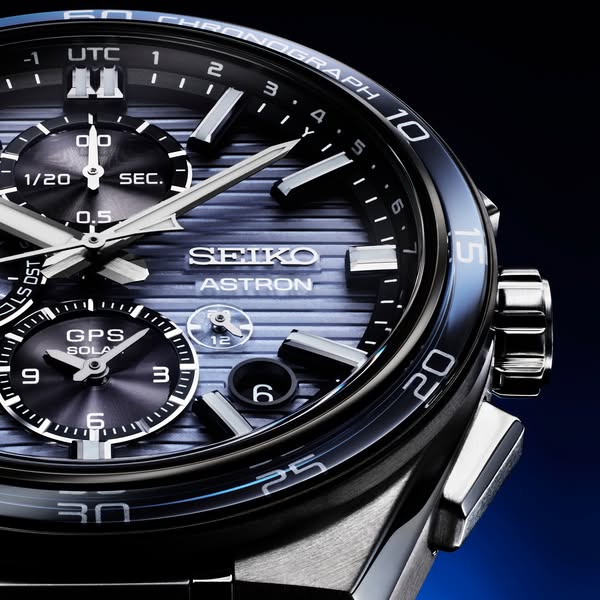 SEIKO ASTRON SSH175J1 DUAL-TIME GPS SOLAR CHRONOGRAPH MEN WATCH