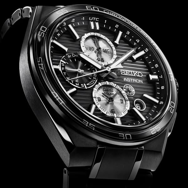 SEIKO ASTRON SSH179J1 DUAL-TIME GPS SOLAR CHRONOGRAPH MEN WATCH