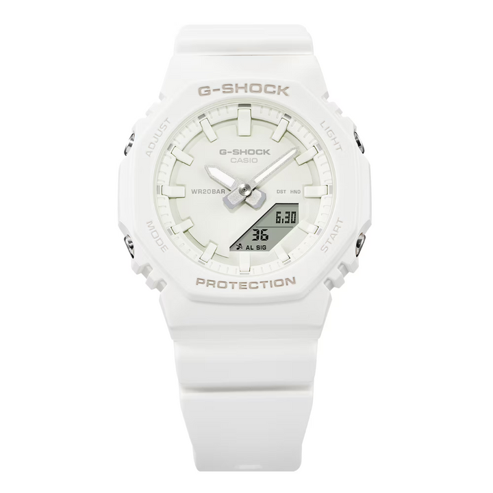 CASIO G-SHOCK GMA-P2100-7ADR ANALOG-DIGITAL WHITE WOMEN WATCH