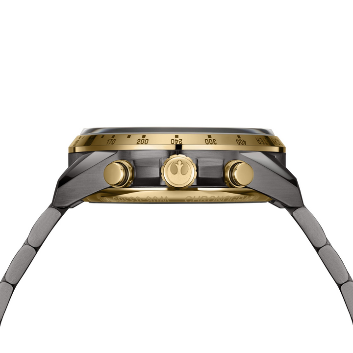 SOLVIL ET TITUS X STAR WARS 'C-3PO' W06-03365-004 LIMITED EDITION SABER CHRONOGRAPH QUARTZ MEN WATCH