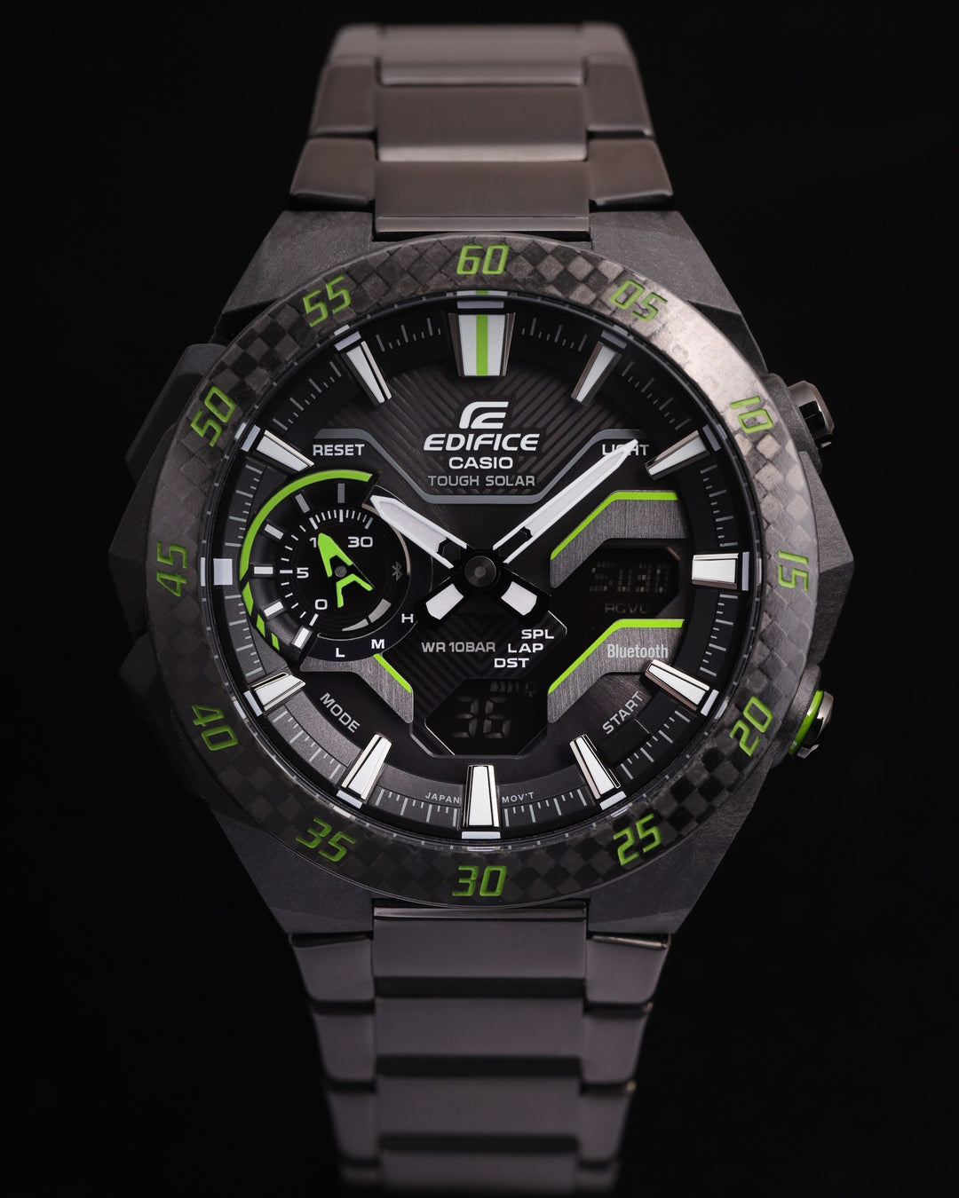 CASIO EDIFICE ECB-2200RC-1A3DF WINDFLOW MEN WATCH
