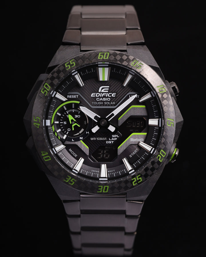 CASIO EDIFICE ECB-2200RC-1A3DF WINDFLOW MEN WATCH