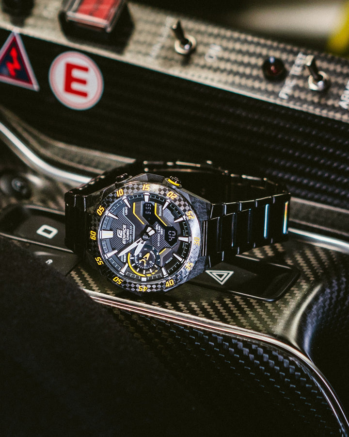 CASIO EDIFICE ECB-2200RC-1A9DF WINDFLOW MEN WATCH