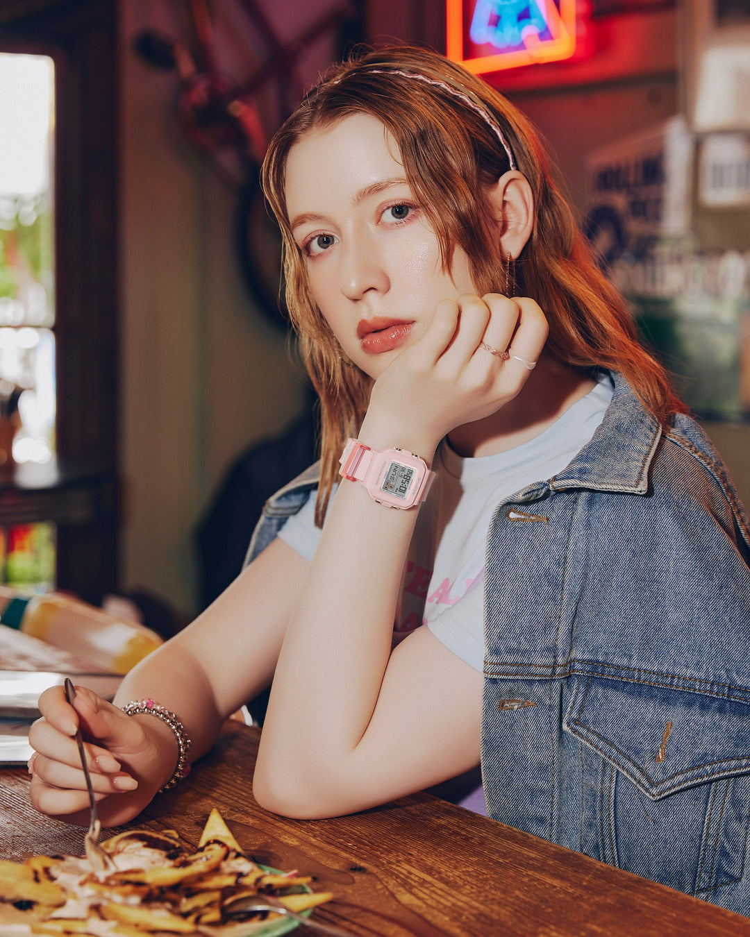 CASIO BABY-G＋PLUS BGD-10L-4DR DIGITAL PINK WOMEN WATCH