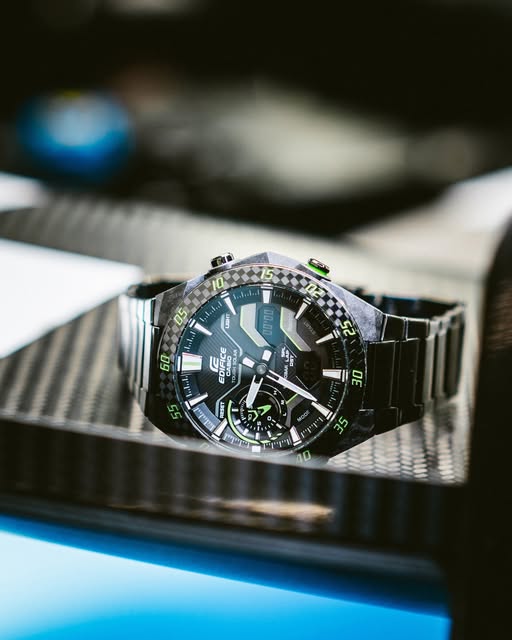 CASIO EDIFICE ECB-2200RC-1A3DF WINDFLOW MEN WATCH