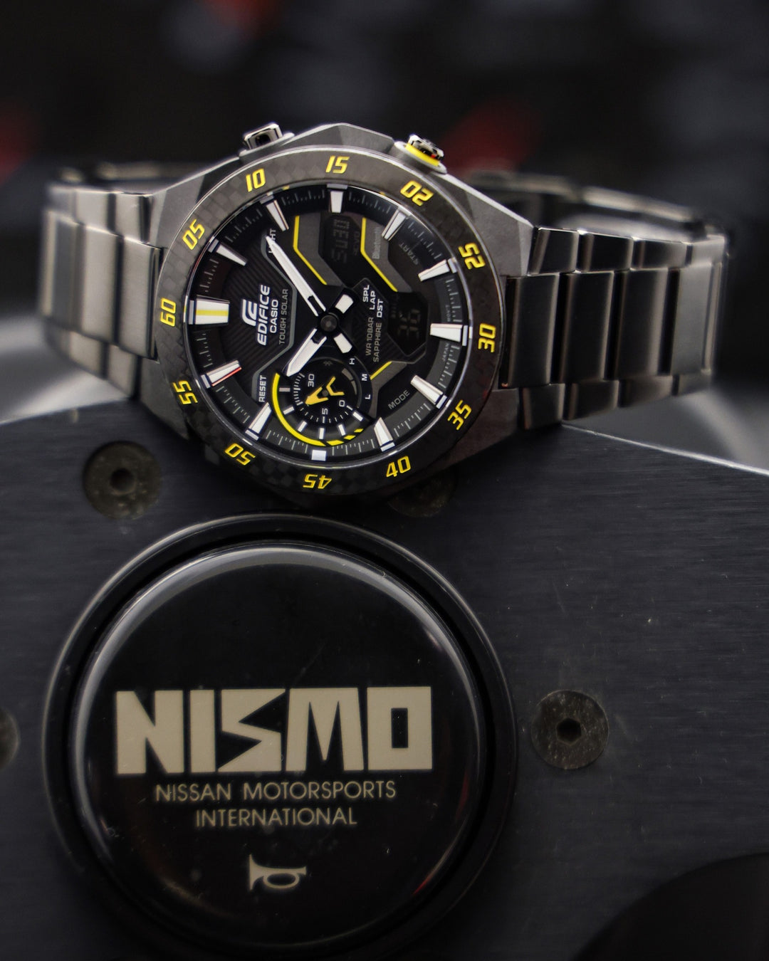 CASIO EDIFICE ECB-2200RC-1A9DF WINDFLOW MEN WATCH