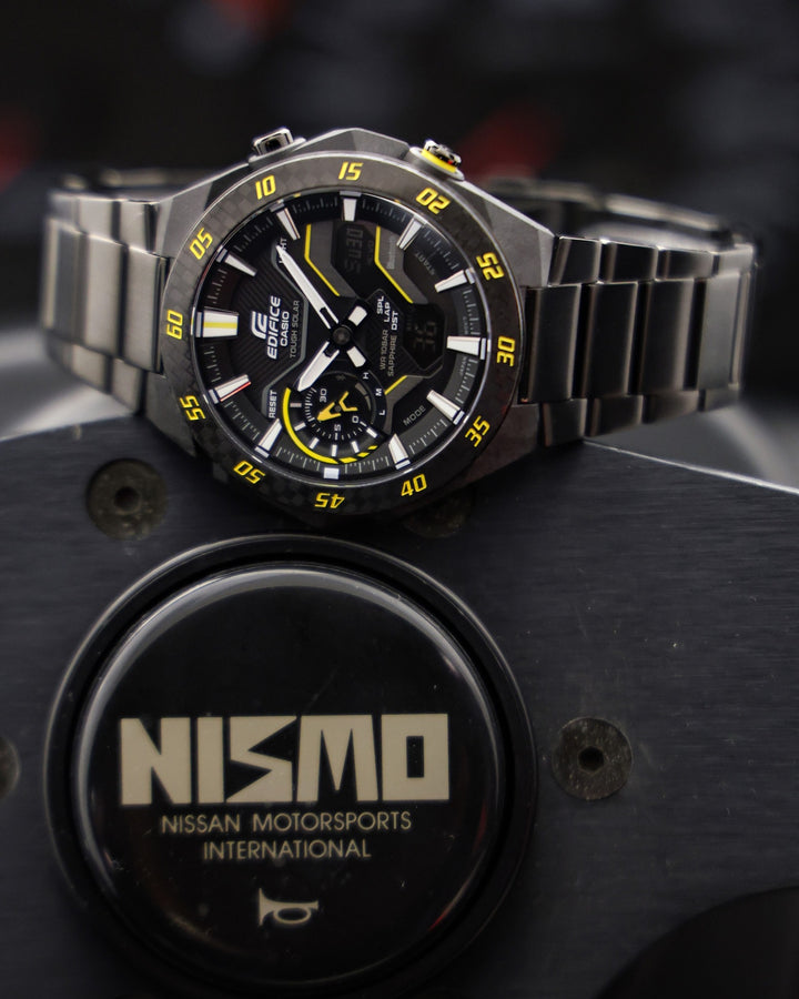 CASIO EDIFICE ECB-2200RC-1A9DF WINDFLOW MEN WATCH
