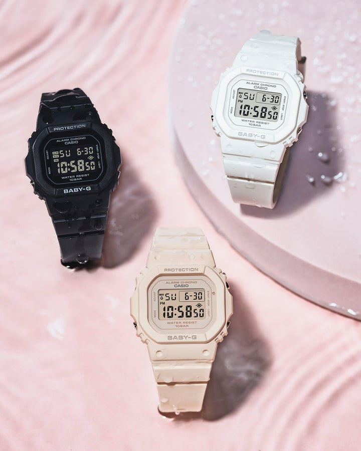 CASIO BABY-G BGD-565U-1DR STANDARD DIGITAL BLACK WATCH