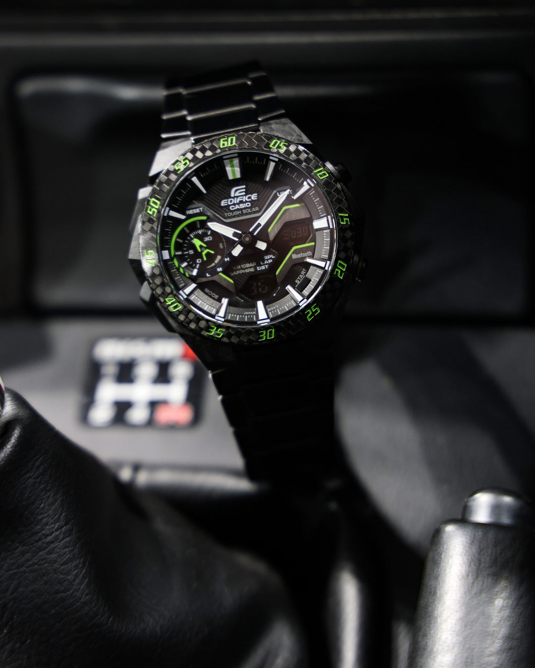 CASIO EDIFICE ECB-2200RC-1A3DF WINDFLOW MEN WATCH