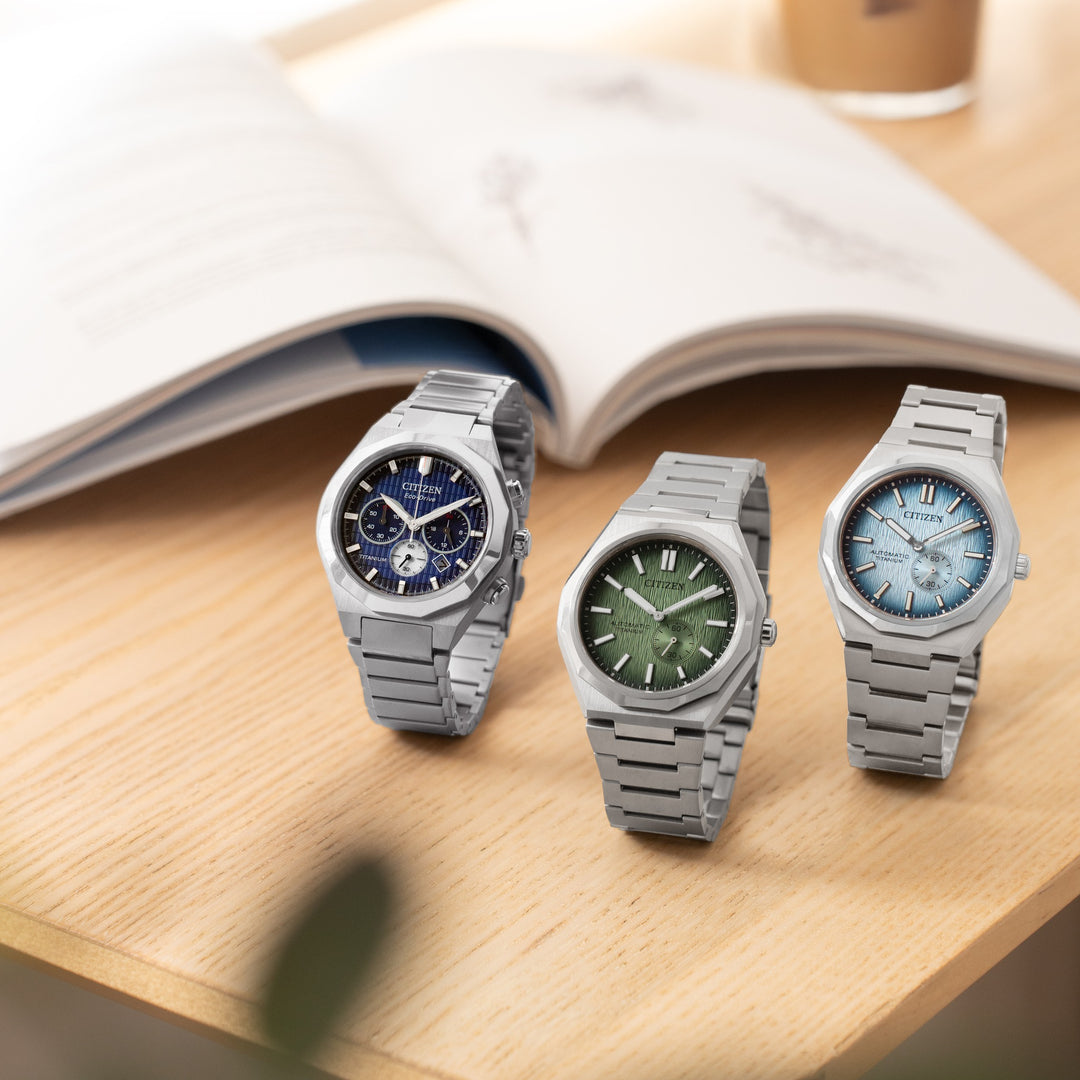 CITIZEN NK5020-58M SUPER TITANIUM ZENSHIN MECHANICAL MEN WATCH