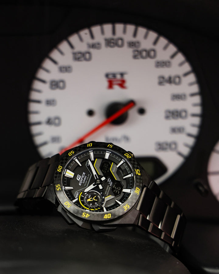 CASIO EDIFICE ECB-2200RC-1A9DF WINDFLOW MEN WATCH