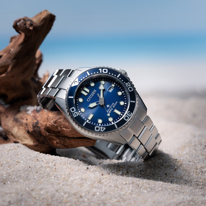 CITIZEN BN0260-54L PROMASTER ECO-DRIVE 200M DIVER MEN WATCH