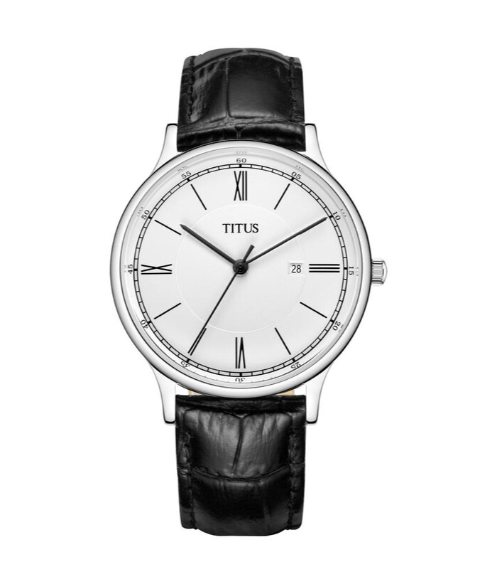 SOLVIL ET TITUS CLASSICIST W06-03045-004 3 HANDS DATE QUARTZ MEN WATCH