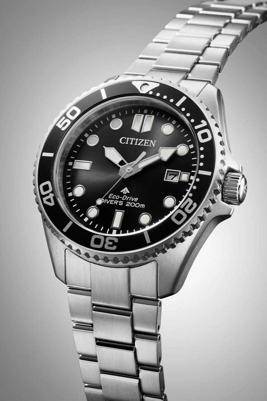 CITIZEN BN0261-51E PROMASTER ECO-DRIVE 200M DIVER MEN WATCH