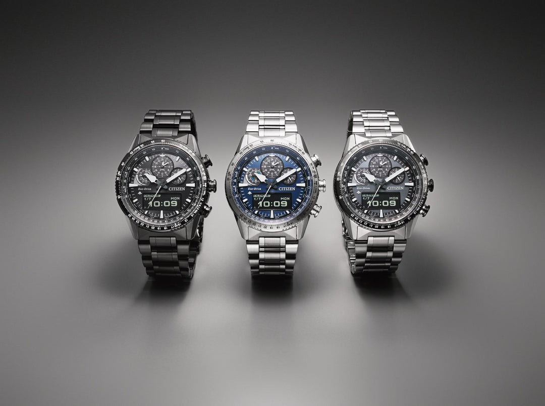 CITIZEN JV2000-51L PROMASTER ECO-DRIVE CHRONOGRAPH MEN WATCH