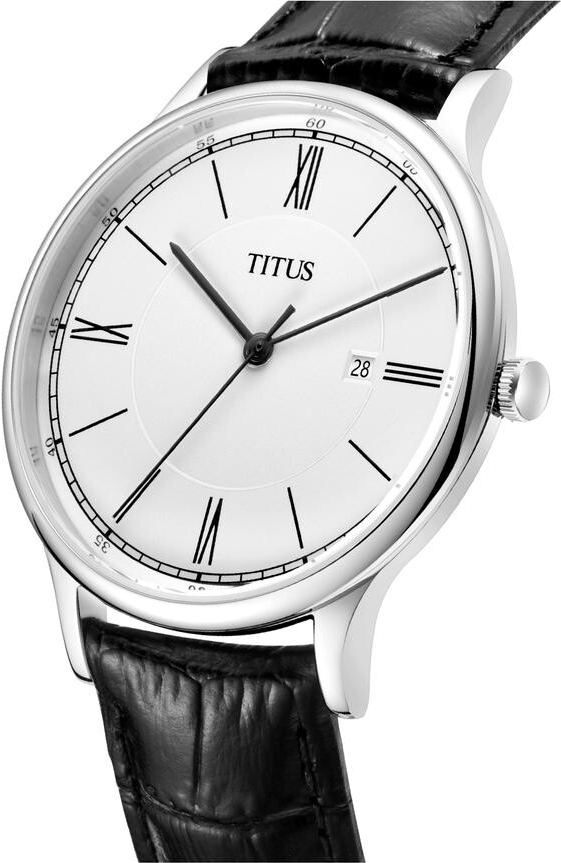 SOLVIL ET TITUS CLASSICIST W06-03045-004 3 HANDS DATE QUARTZ MEN WATCH