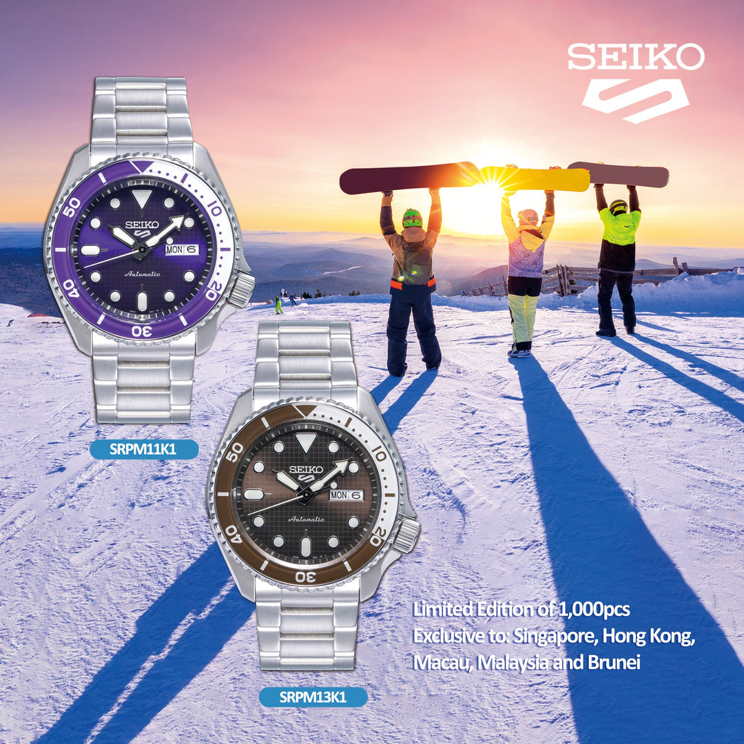 SEIKO 5 SPORTS SRPM13K1 SKX SERIES THONG SIA EXCLUSIVE LIMITED EDITION MEN WATCH