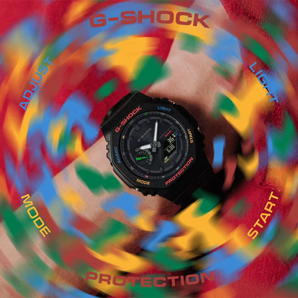 CASIO G-SHOCK GA-B2100FC-1ADR ANALOG-DIGITAL BLACK WATCH