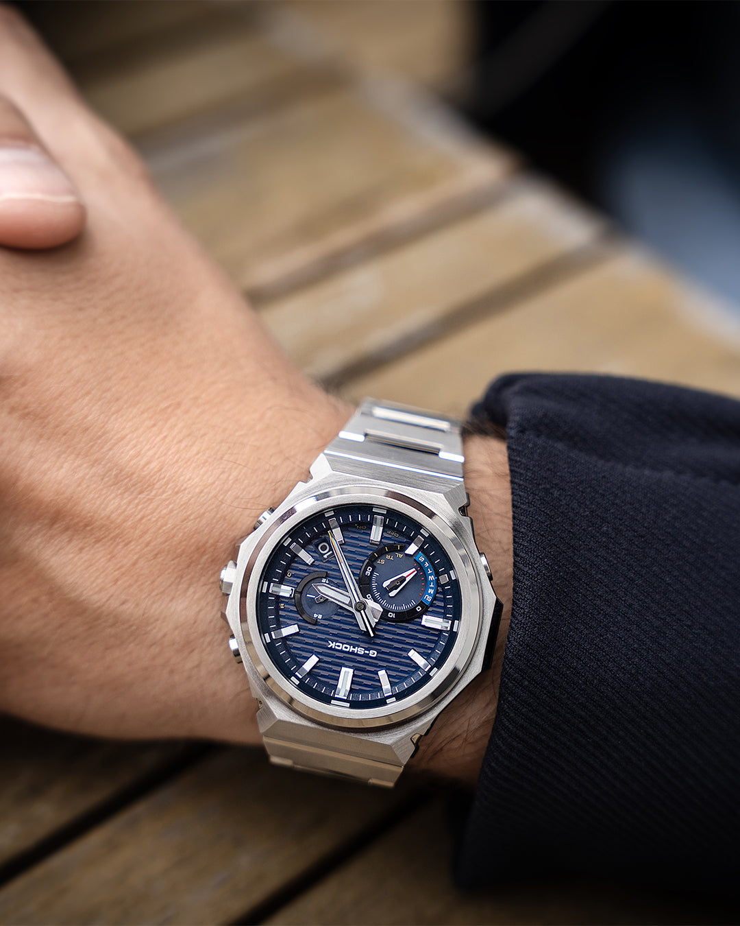 CASIO G-SHOCK G-STEEL GST-B1000D-2ADR SOLAR MEN WATCH