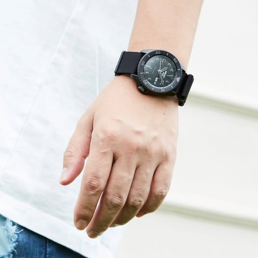 SEIKO 5 SPORTS SRPD79K1 AUTOMATIC STEALTH BLACK MEN WATCH