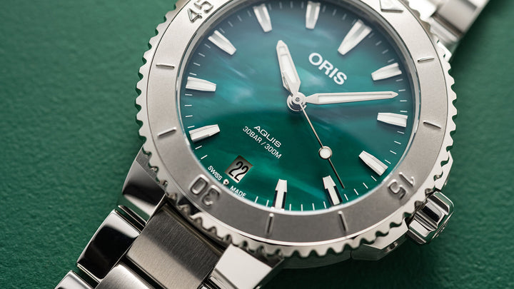 ORIS X BRACENET AQUIS 01 733 7730 4137-07 8 24 05PEB MECHANICAL MEN WATCH