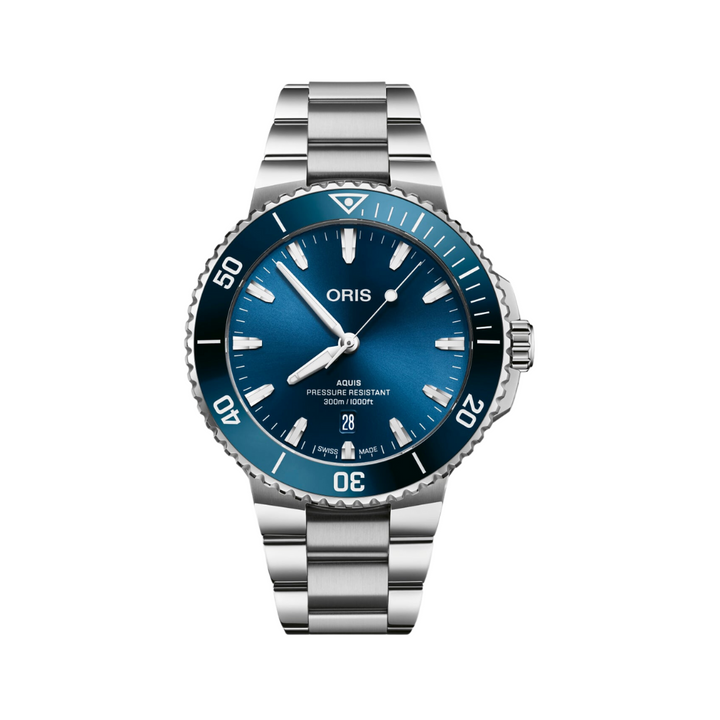ORIS AQUIS DATE 733 7789 4135-07 8 22 04PEB MECHANICAL MEN WATCH