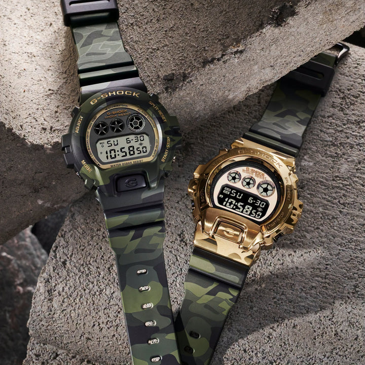 CASIO G-SHOCK GM-6900CMG-3DR BOLD CAMO STANDARD DIGITAL MEN WATCH