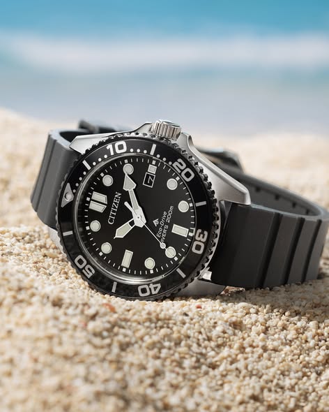 CITIZEN PROMASTER ECO-DRIVE BN0266-07E BLACK MEN WATCH
