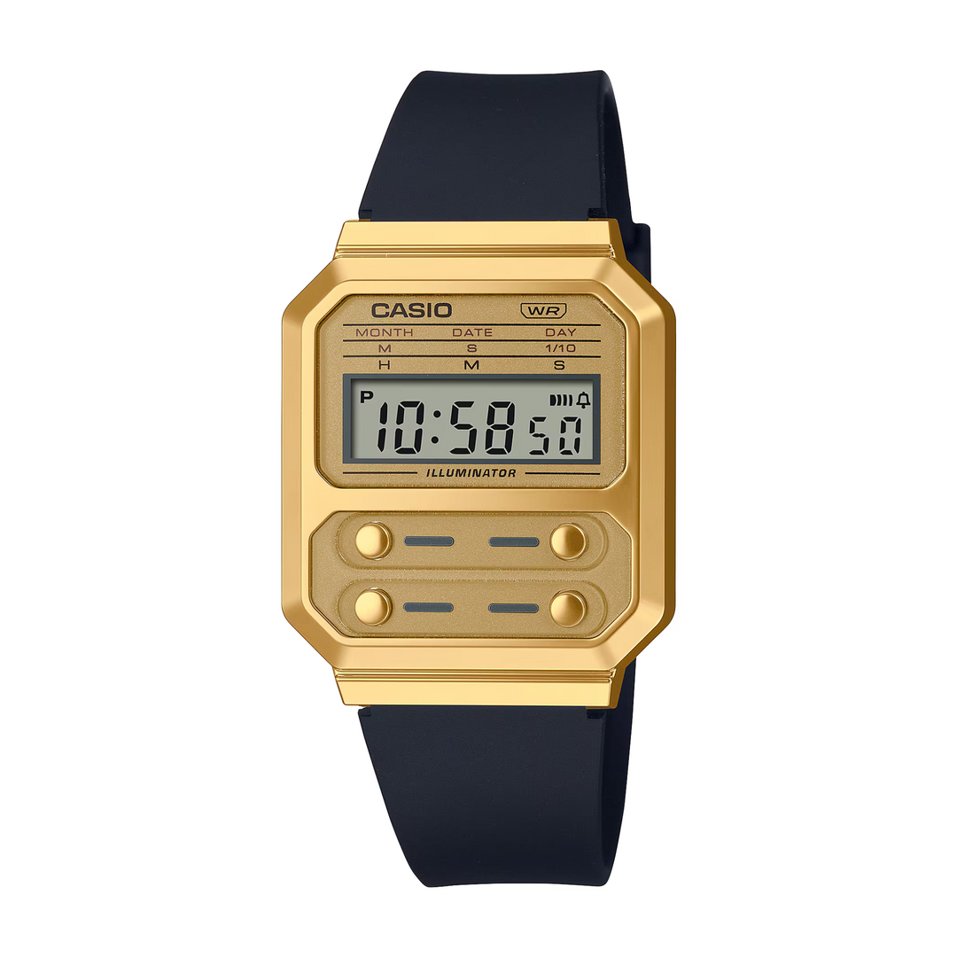 CASIO GENERAL VINTAGE A100WEFG-9ADF DIGITAL GOLD WOMEN WATCH