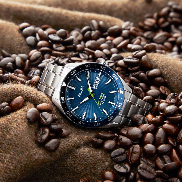 ALBA A3B003X MECHANICAL STAINLESS STEEL MEN WATCH
