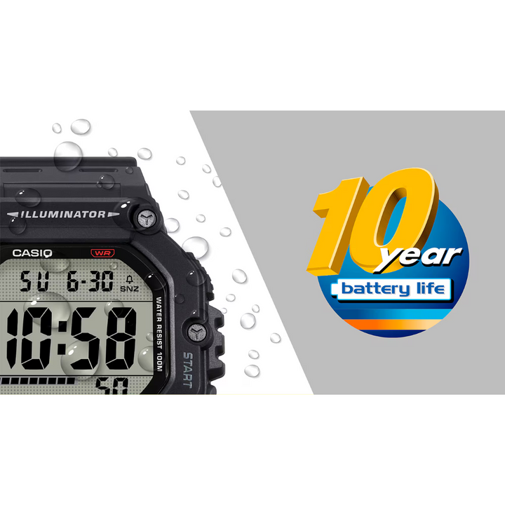 CASIO GENERAL AE-1600H-8BVDF ILLUMINATOR DIGITAL MEN WATCH